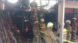 <p>Kebakaran di Halim Perdanakusuma Berhasil Dipadamkan Petugas</p>