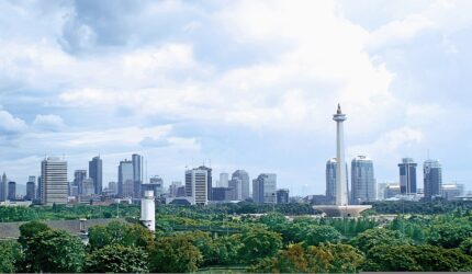 Ilustrasi: panorama Jakarta