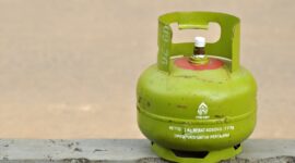 Ilustrasi tabung gas elpiji 3 kg. Ledakan di Pasar Cimanggis diduga berkaitan dengan tabung gas, namun penyebab pastinya masih diselidiki polisi.